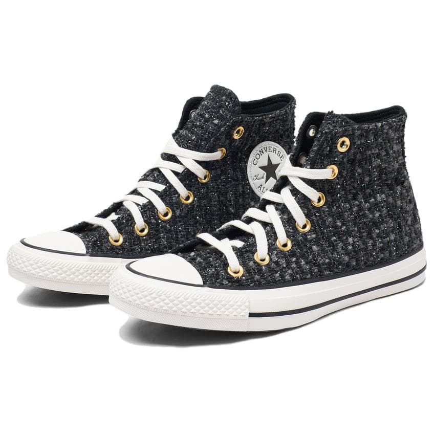 Кеды Converse Chuck TAYLOR Seasonal Амортизация Хай-топы Кеды Женские Черный - изображение 3