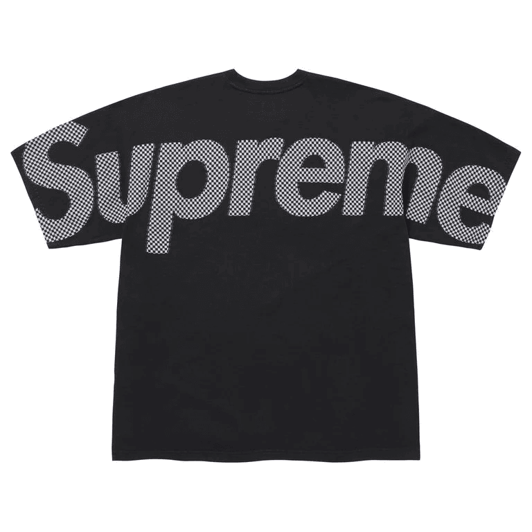 Футболка Supreme FW26 Week6 Шахматный узор Intarsia S S Топ Футболка Унисекс - изображение 1