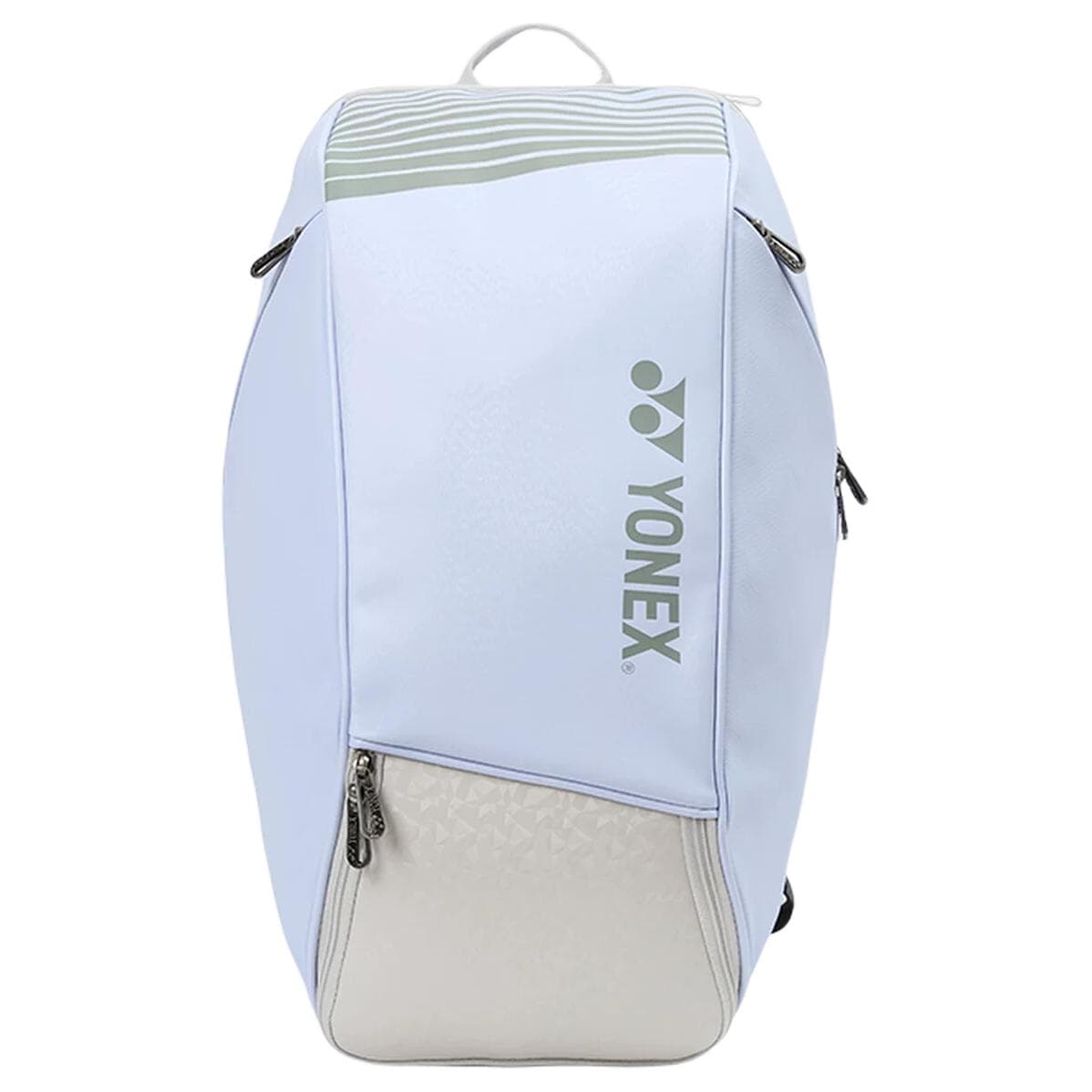 Рюкзак YONEX Искусственная кожа с текстильным рюкзаком стандартный (стандартный) унисекс синий-фиолетовый - изображение 1