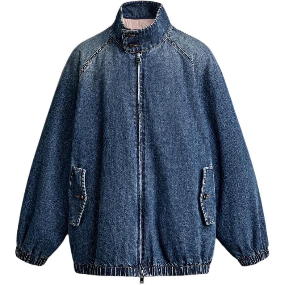 Куртка ZARA Blue Indigo Men's Jackets - изображение 1