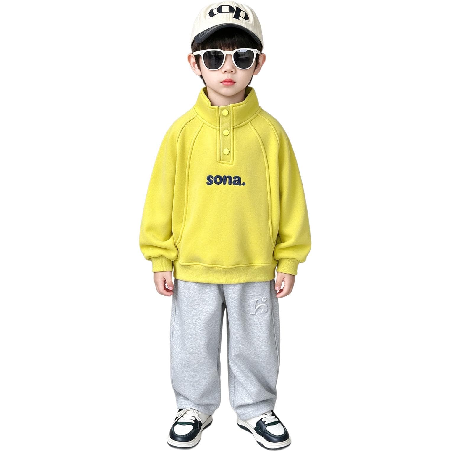 BOBBY ABLEY Фруктовый зеленый Kids Толстовки - изображение 1