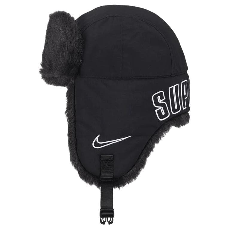 Supreme x NIKE Водонепроницаемый Нейлон Шапки-ушанки Unisex Multicolor - изображение 2
