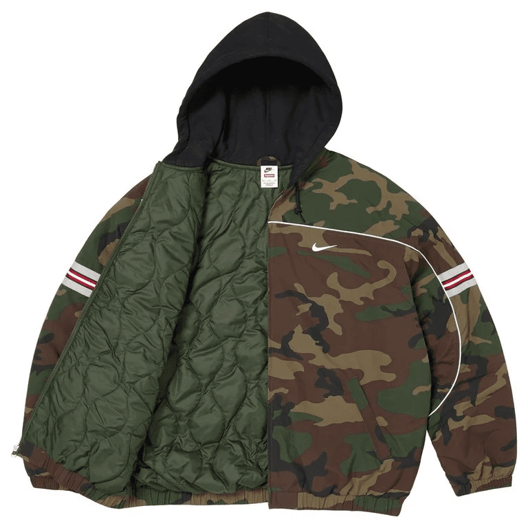 Куртка Supreme x NIKE FW26 Week6 Нейлон С капюшоном Куртка Унисекс - изображение 3