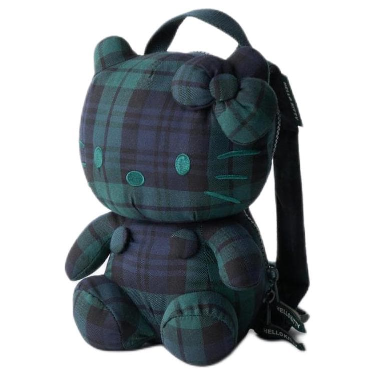 Рюкзак ZARA x Hello Kitty Коллаборация Хлопковое волокно с полиэстером Сумка Рюкзаки Унисекс Синий - изображение 2