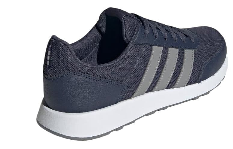Кроссовки для бега Adidas Neo Run 50S Устойчивый к истиранию Дышащий Верх Низкие Повседневные Беговые Кроссовки Унисекс Асфальт Серый - изображение 3