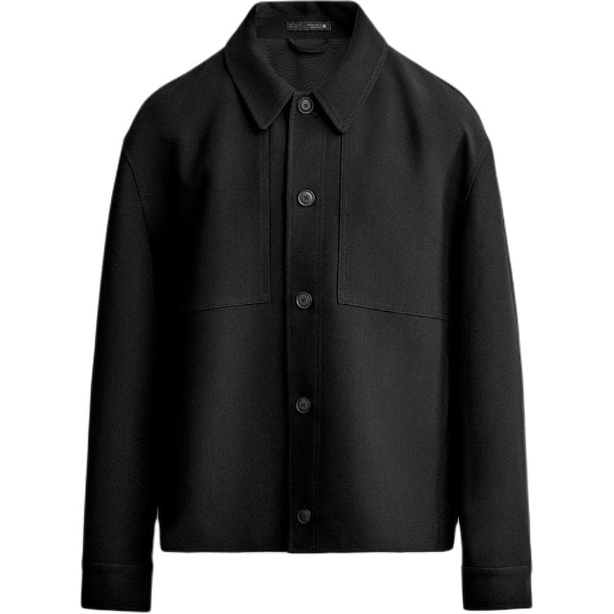 Куртка zara Черный мужской Куртки - изображение 1