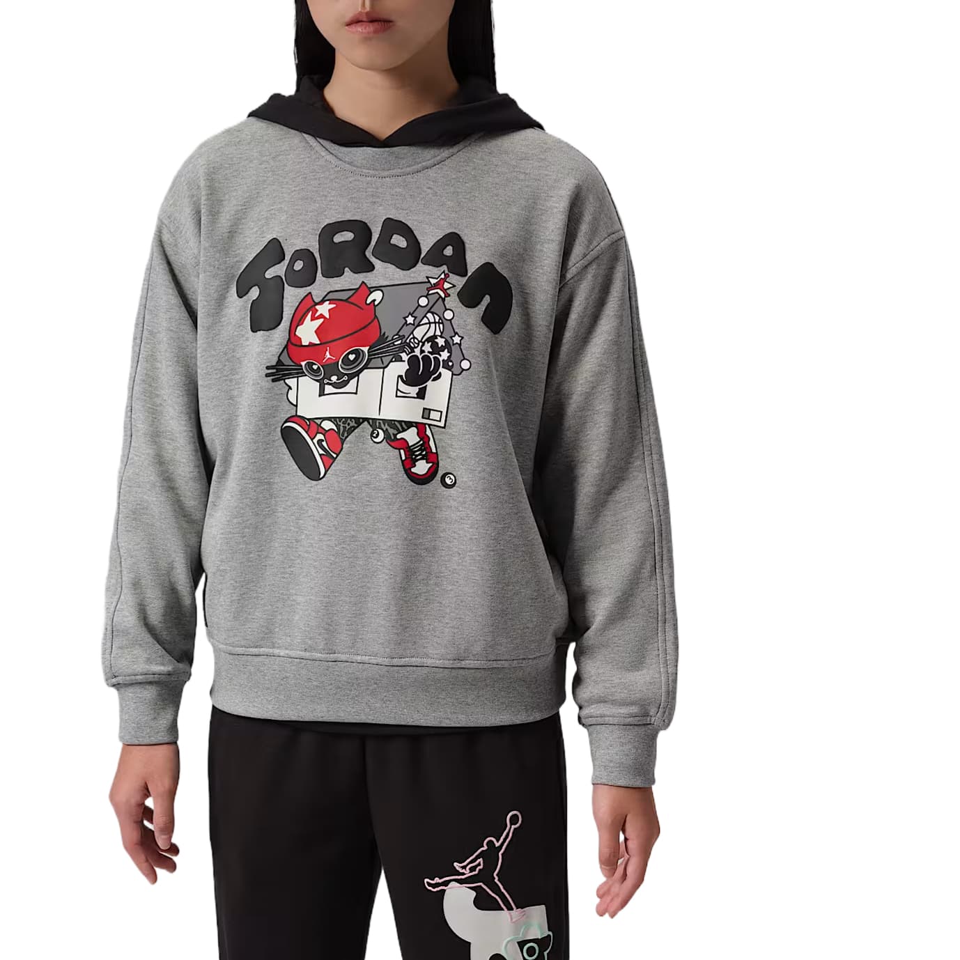 Jordan Light Smoke Серый Kids Толстовки - изображение 1