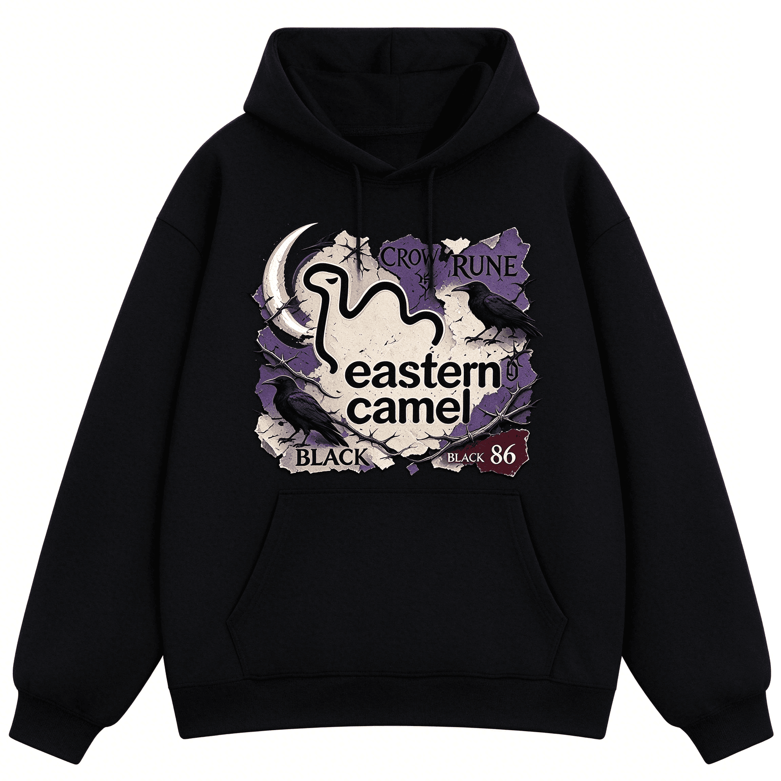 Худи EASTERN CAMEL Черный Унисекс Толстовки - изображение 1