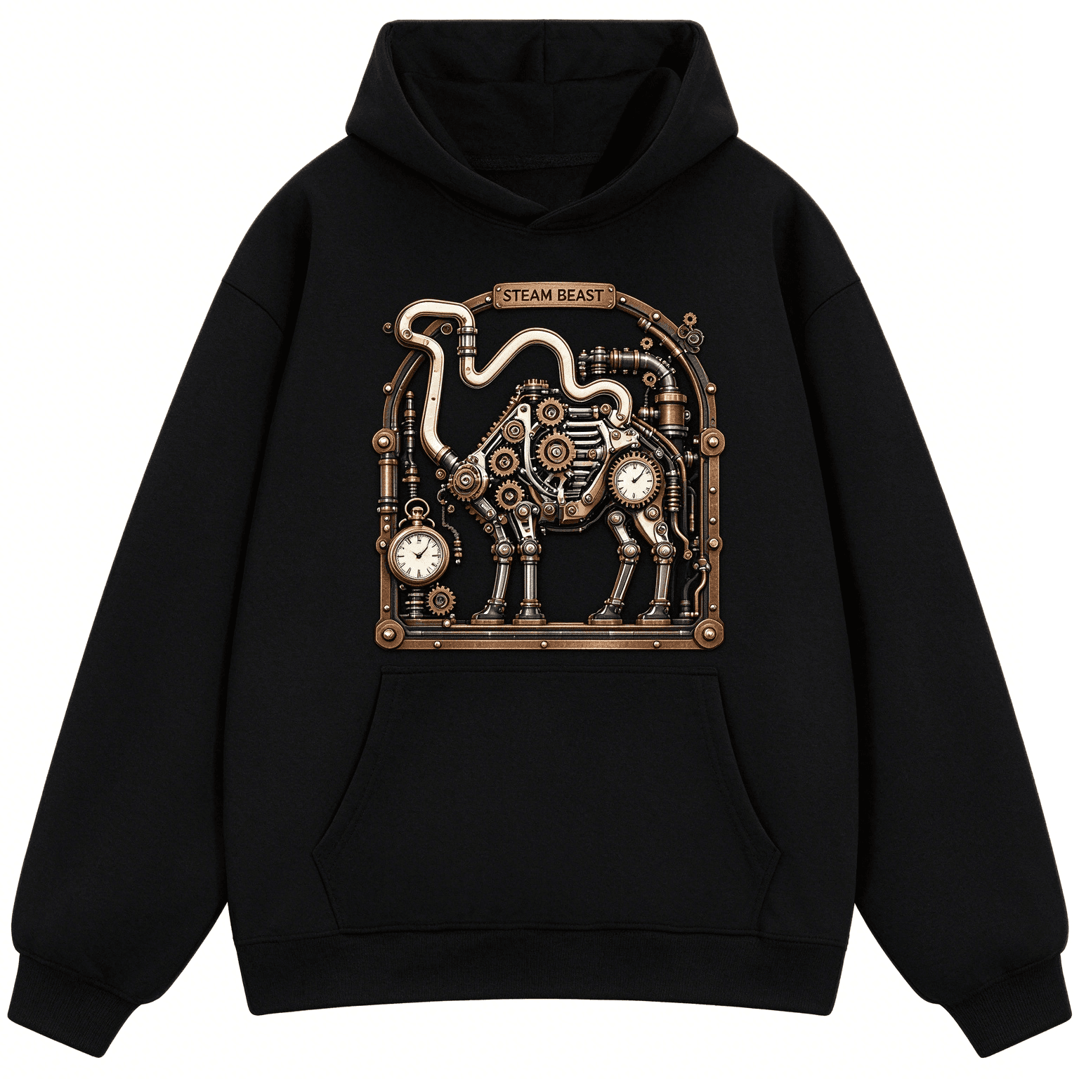 Худи EASTERN CAMEL Черный Унисекс Толстовки - изображение 1