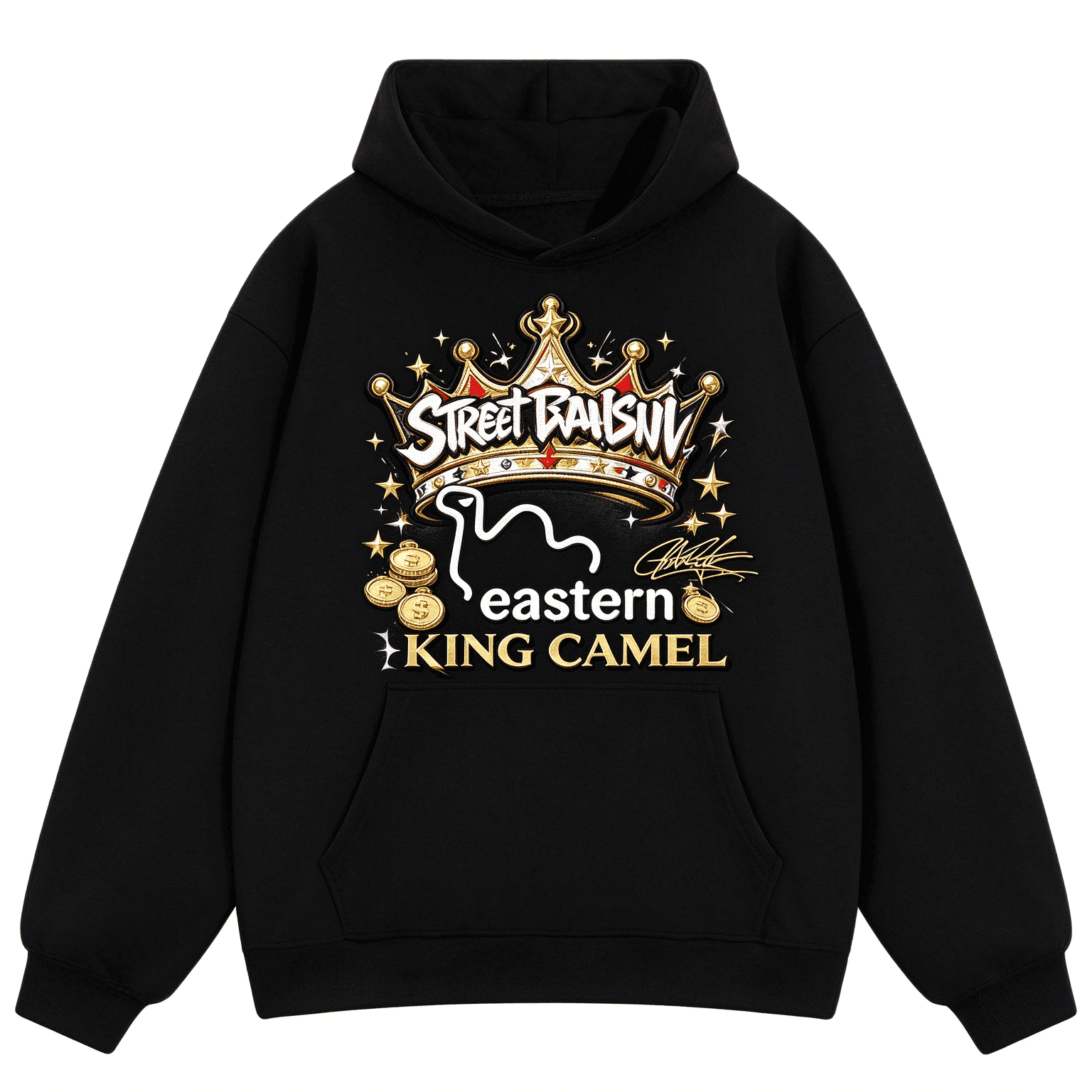 Худи EASTERN CAMEL Черный Унисекс Толстовки - изображение 1