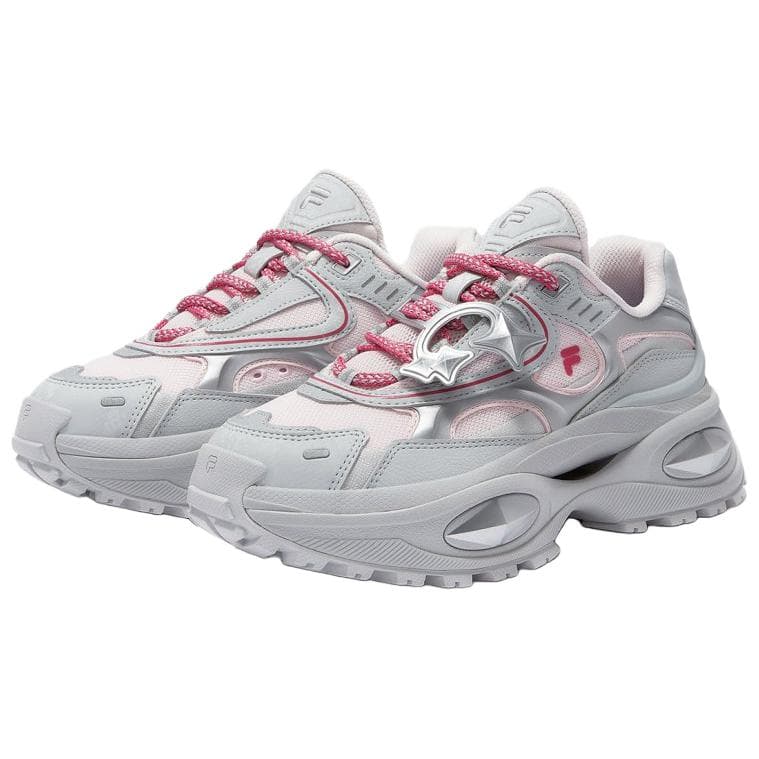 Кроссовки FILA FUSION BIANCO III Легкий Лоу-топы Повседневная обувь Women's White - изображение 2