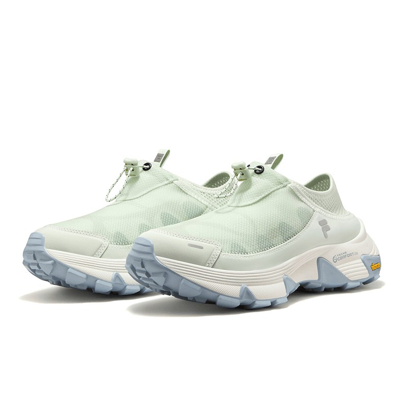 Кроссовки FILA FUSION Износостойкий Дышащий Легкий Низкий Верх Уличная Обувь Женская Зеленая - изображение 3