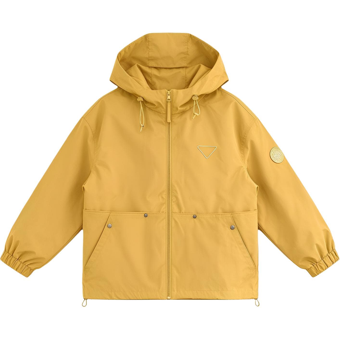 SHIBU CS8595 С вышитым логотипом Тройная защита 3-в-1 Пальто Желтый Kids Туристическая одежда - изображение 1