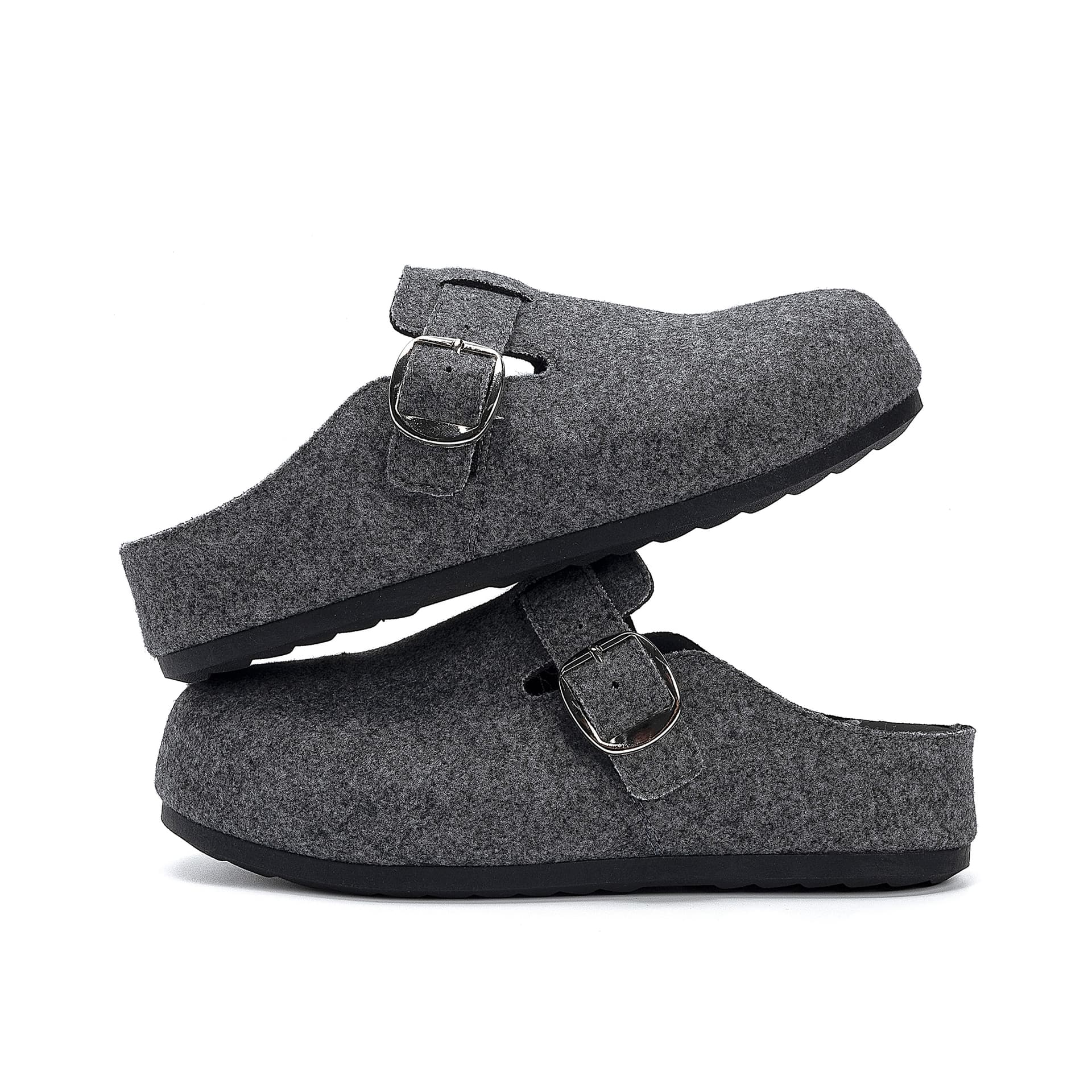Сандалии HUANQIU Износостойкий Покрытие Увеличение роста Обувь Birkenstock Мужской Серый - изображение 4