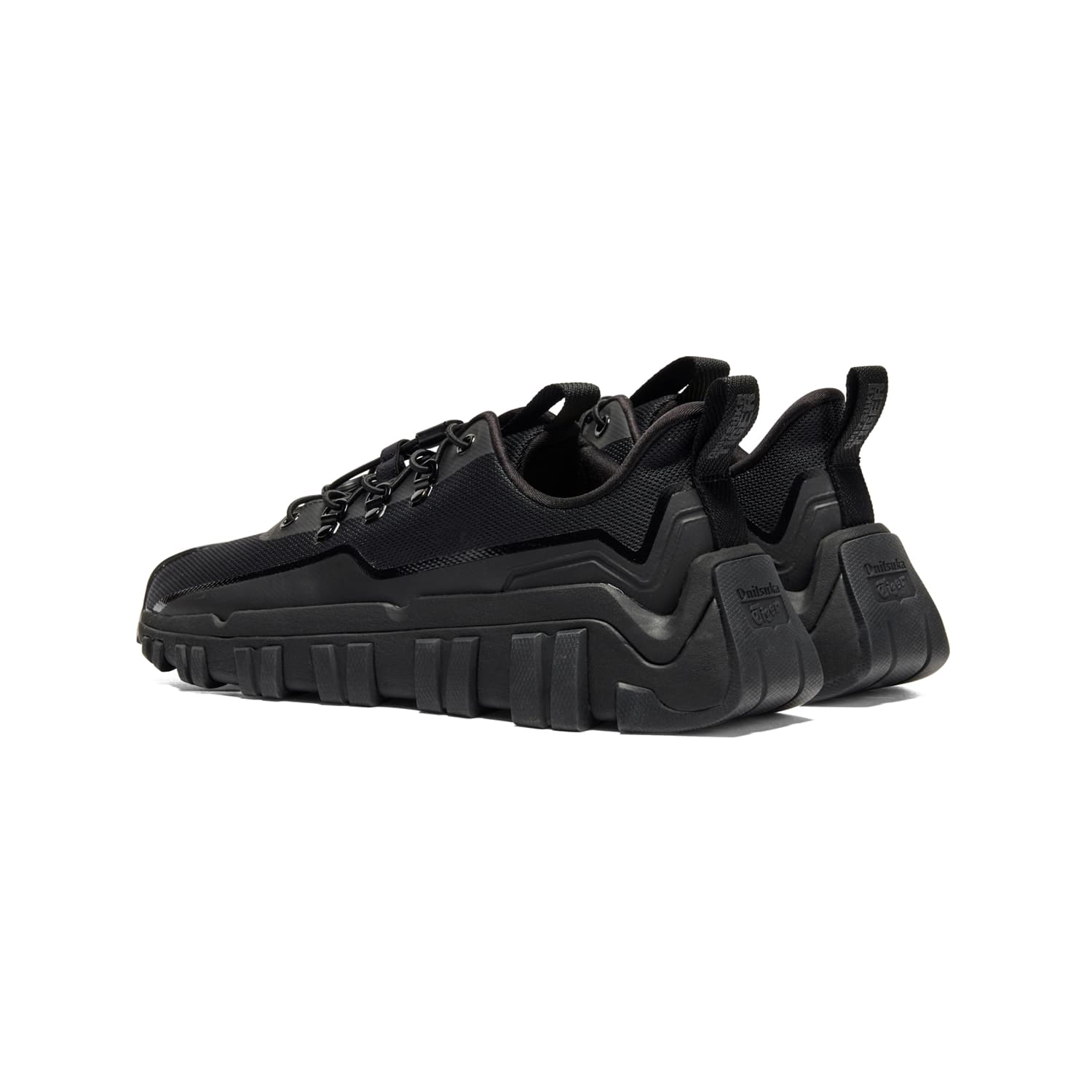 Кроссовки Onitsuka Tiger CRESTY FLEK Низкий Топ Повседневная Обувь Унисекс Черный - изображение 4