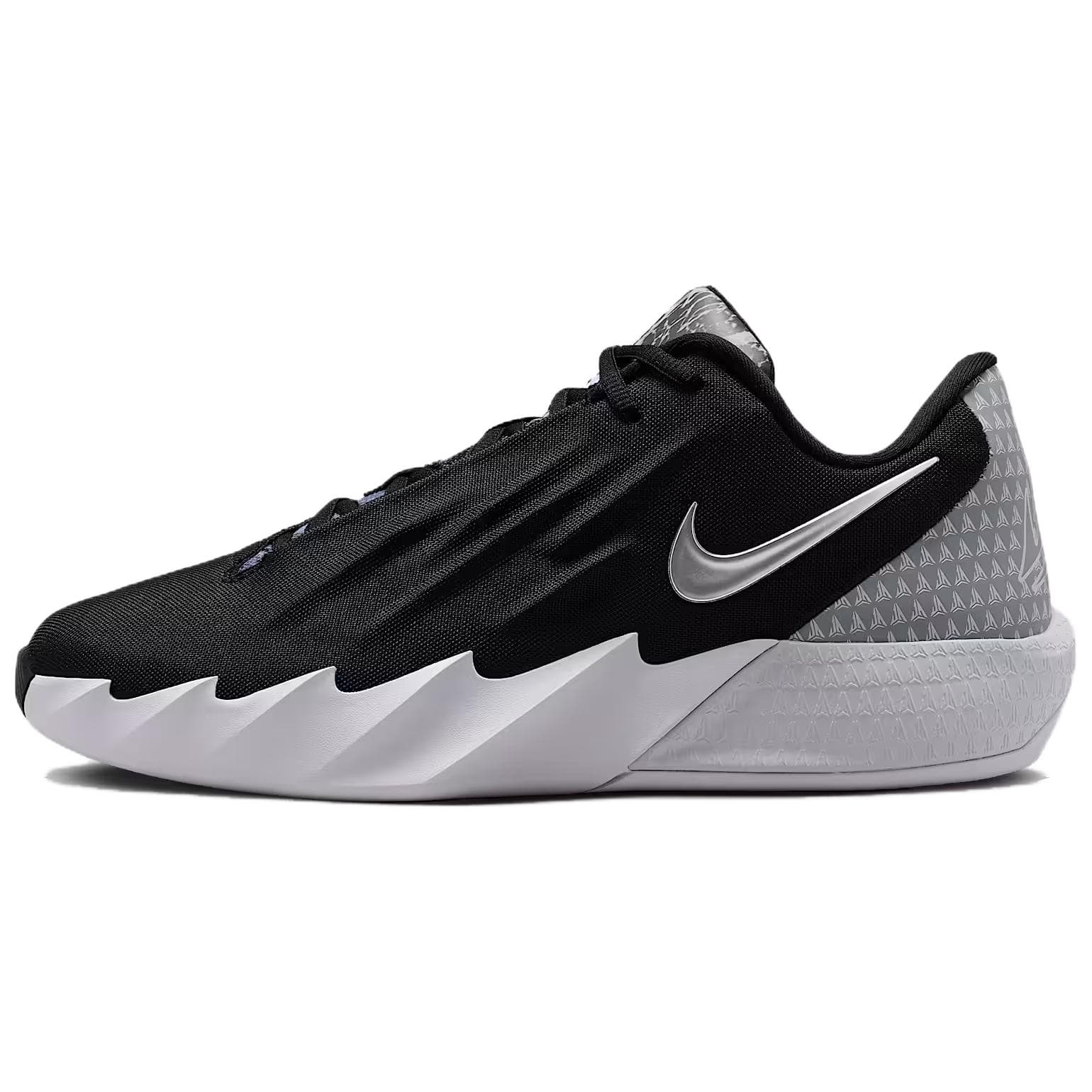 Кроссовки для баскетбола NIKE Twelve Time Oтскок Сцепление Лоу-топы Баскетбольные кроссовки Мужской Черный - изображение 1