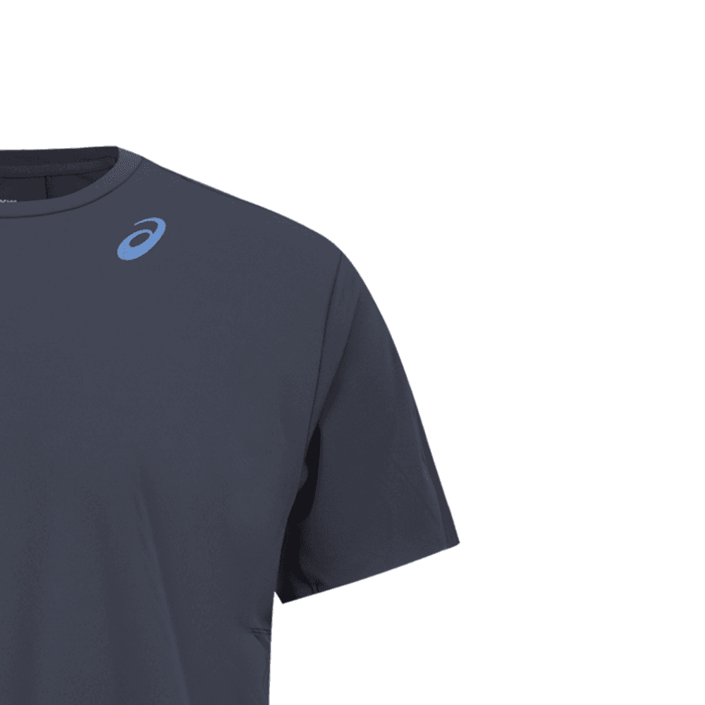 ASICS D.FRESH Морской синий Мужская беговая T-рубашка - изображение 3
