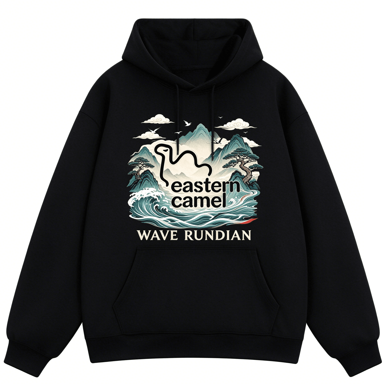Худи EASTERN CAMEL Черный Унисекс Толстовки - изображение 1