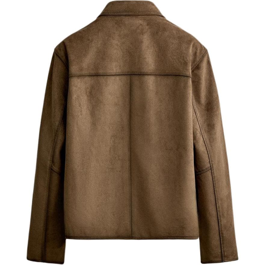 Куртка zara Коричневый Мужской Куртки - изображение 2