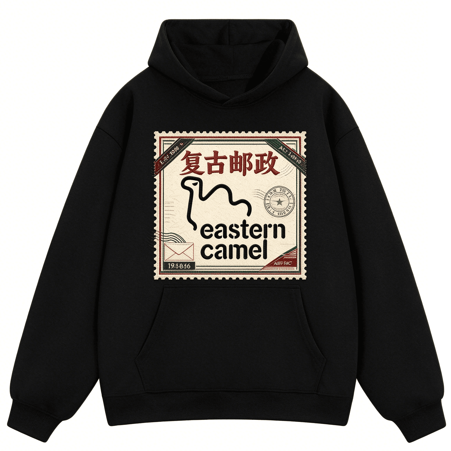 Худи EASTERN CAMEL Черный Унисекс Толстовки - изображение 1