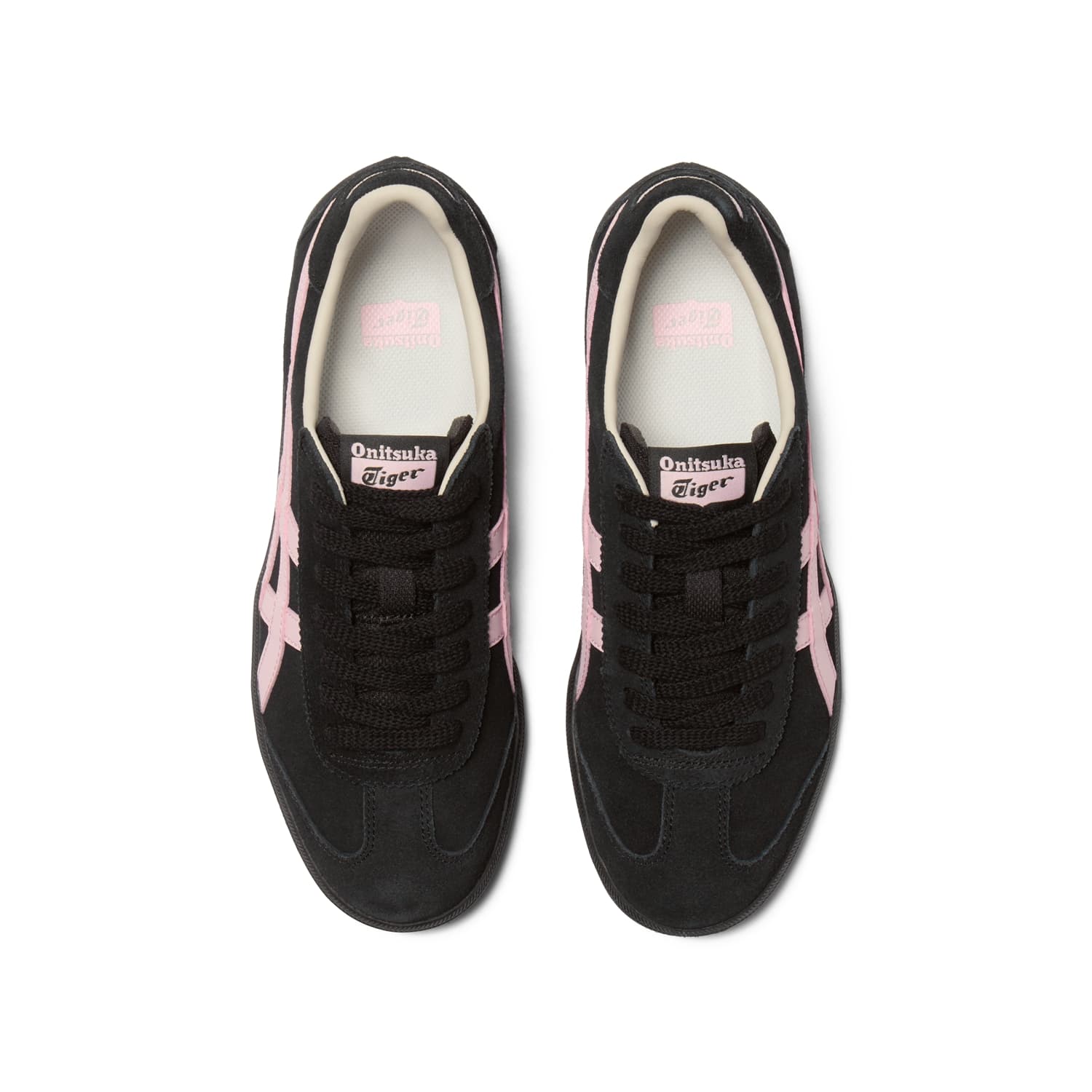 Кроссовки Onitsuka Tiger Tokuten Лоу-топы Кеды немецкой армии (GAT) Унисекс Черный розовый - изображение 5