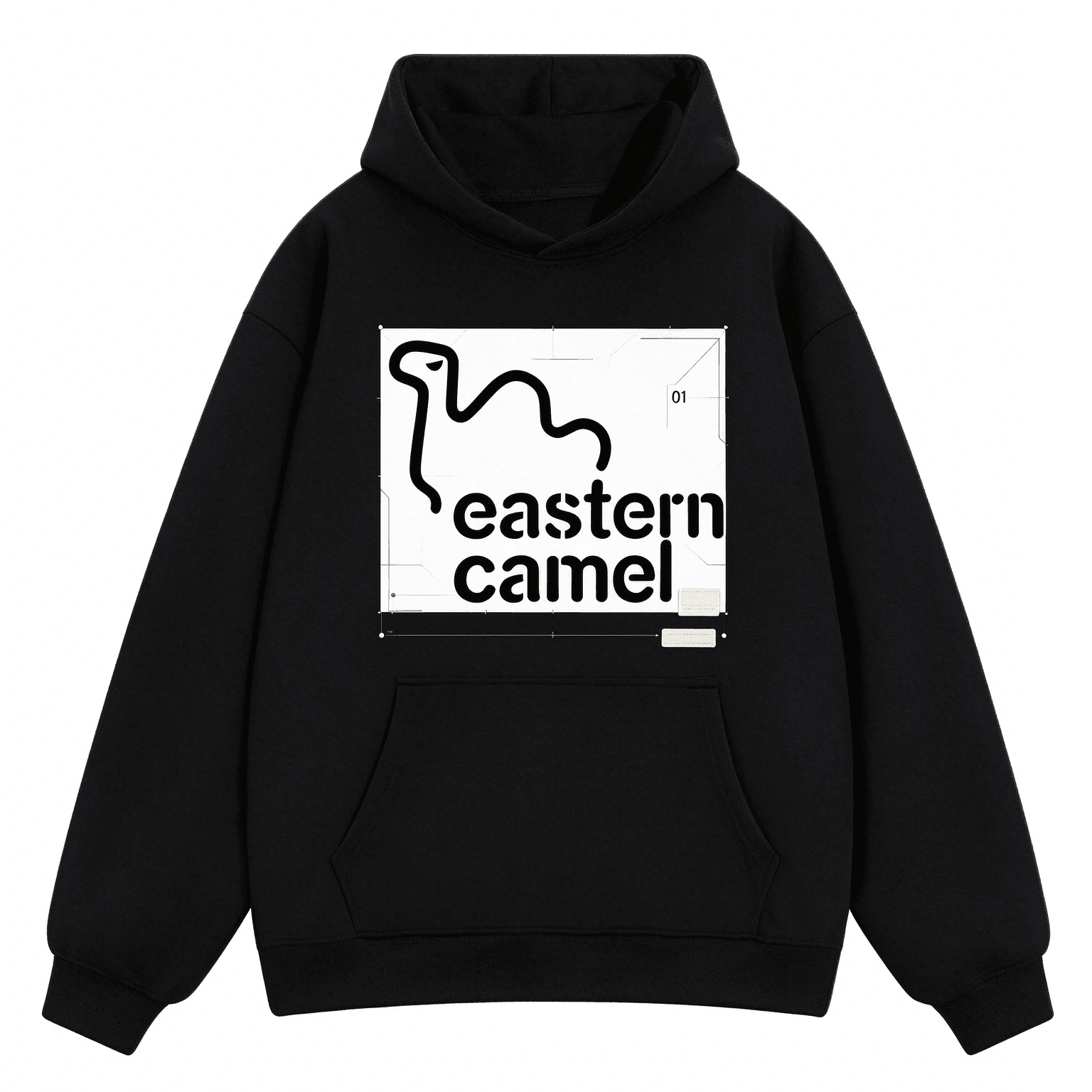 Худи EASTERN CAMEL Черный Унисекс Толстовки - изображение 1