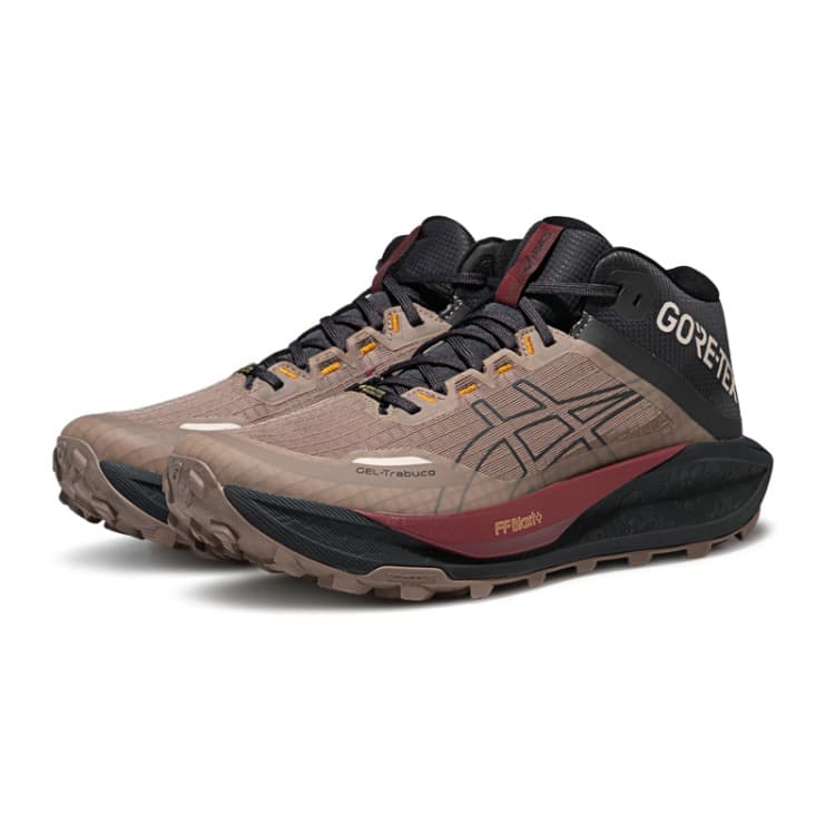 Кроссовки для бега ASICS Гель TRABUCO MT Беговые кроссовки MID Топ Тауповый Графитно-серый Мужской - изображение 3