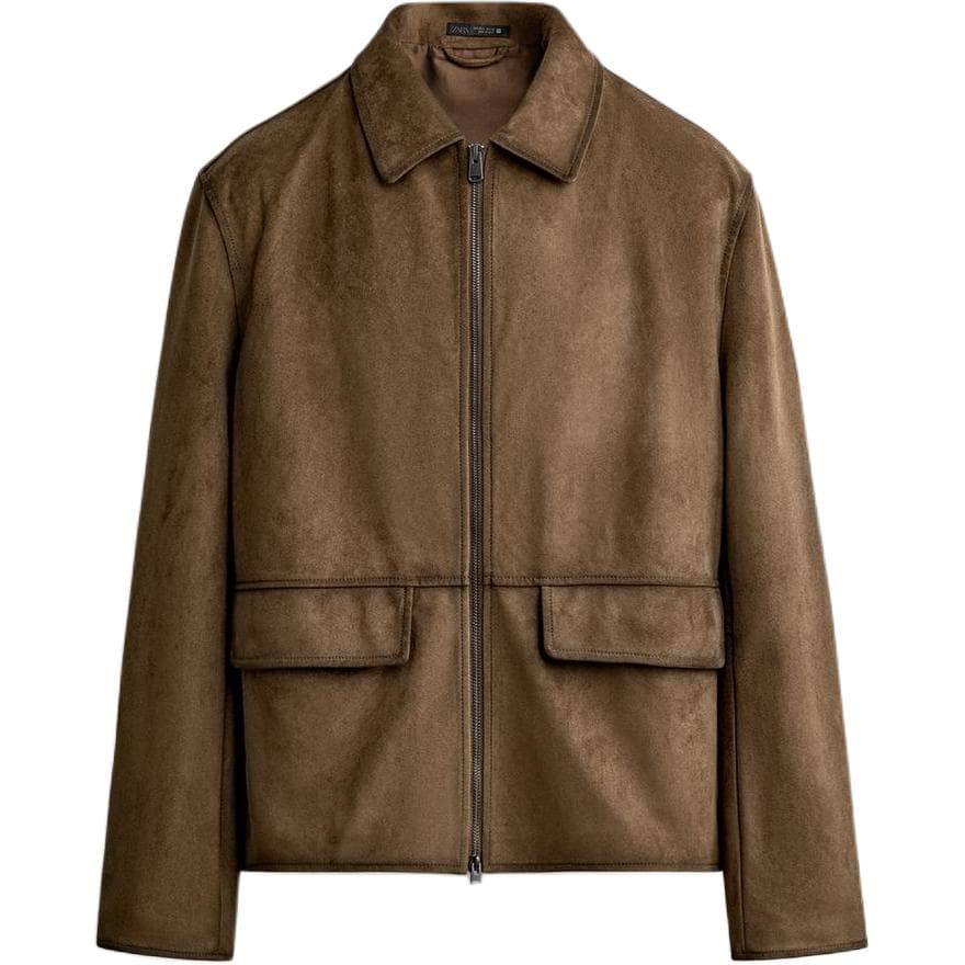 Куртка zara Коричневый Мужской Куртки - изображение 1