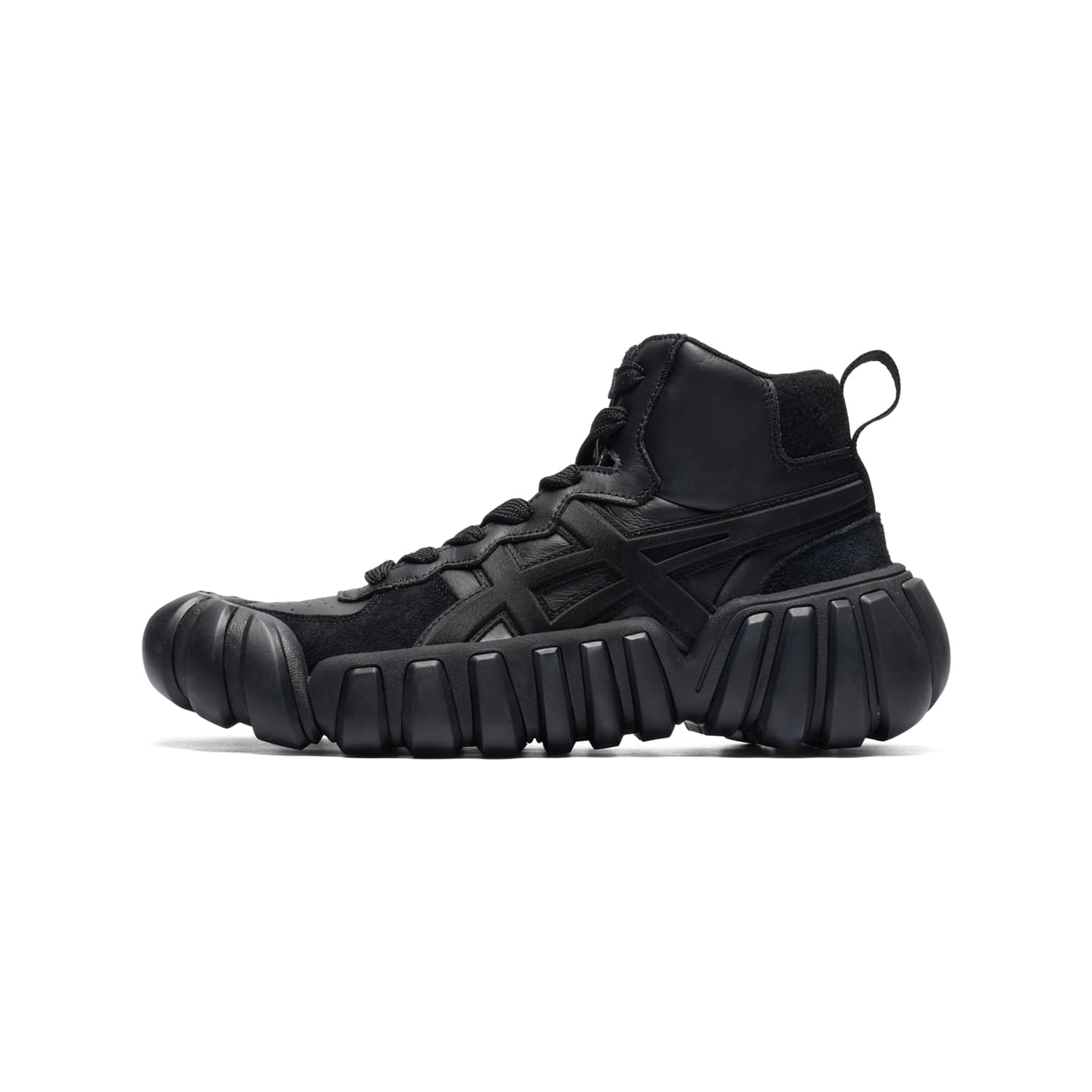 Кроссовки Onitsuka Tiger DENTIGRE LL Мягкий и комфортный Хай-топы Повседневная обувь Унисекс Черный - изображение 1