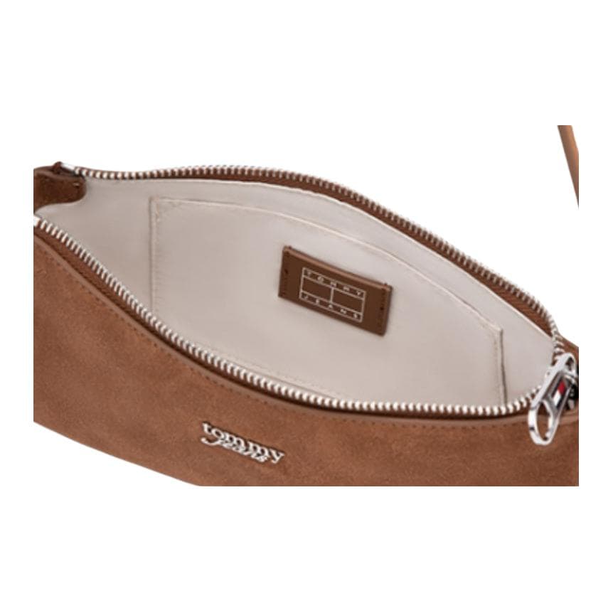 Мини-сумка Tommy Hilfiger Коровья кожа Сумки через плечо Женские Коричневый - изображение 4