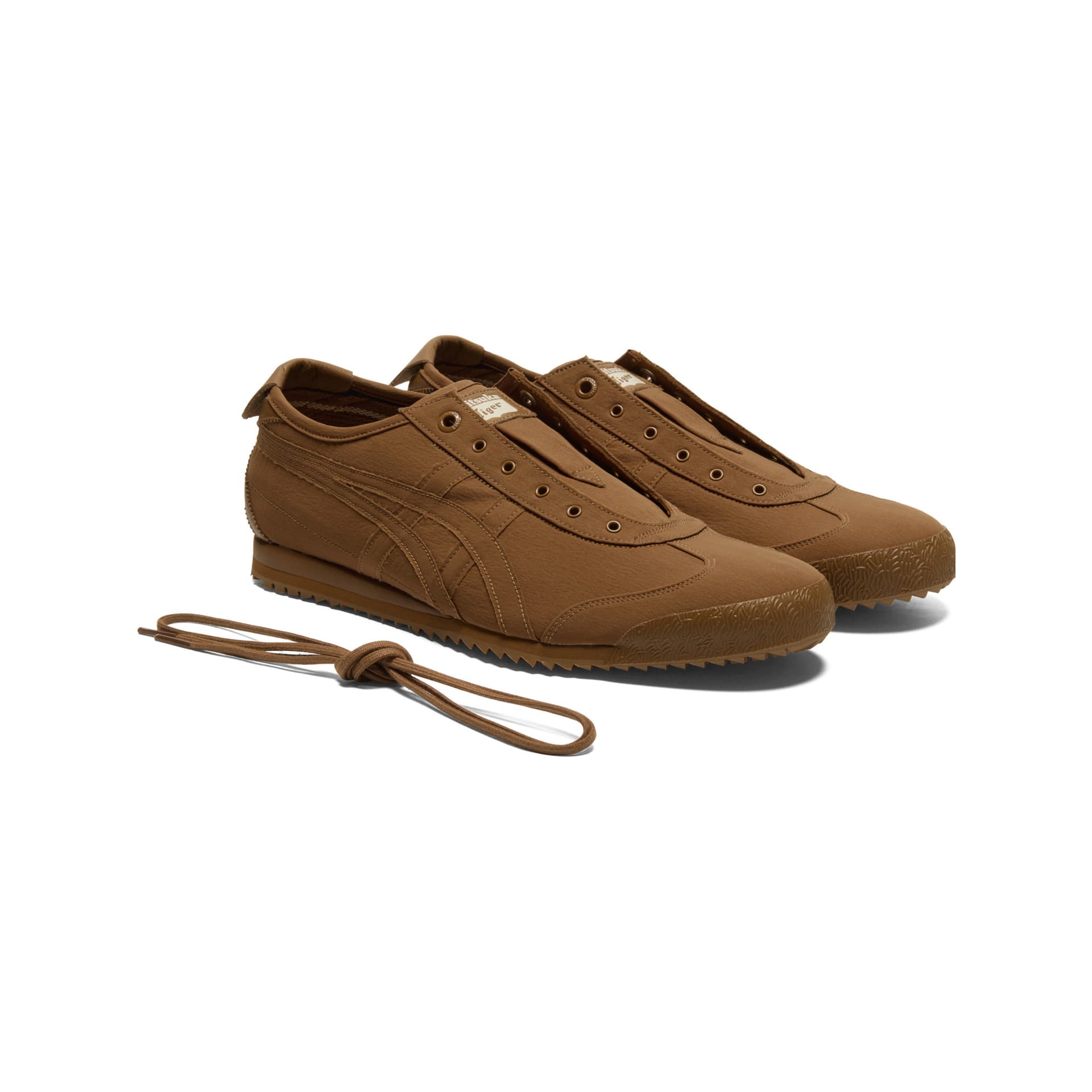 Кроссовки Onitsuka Tiger MEXICO 66 SD Лоу-топы Повседневная обувь Унисекс Коричневый - изображение 3
