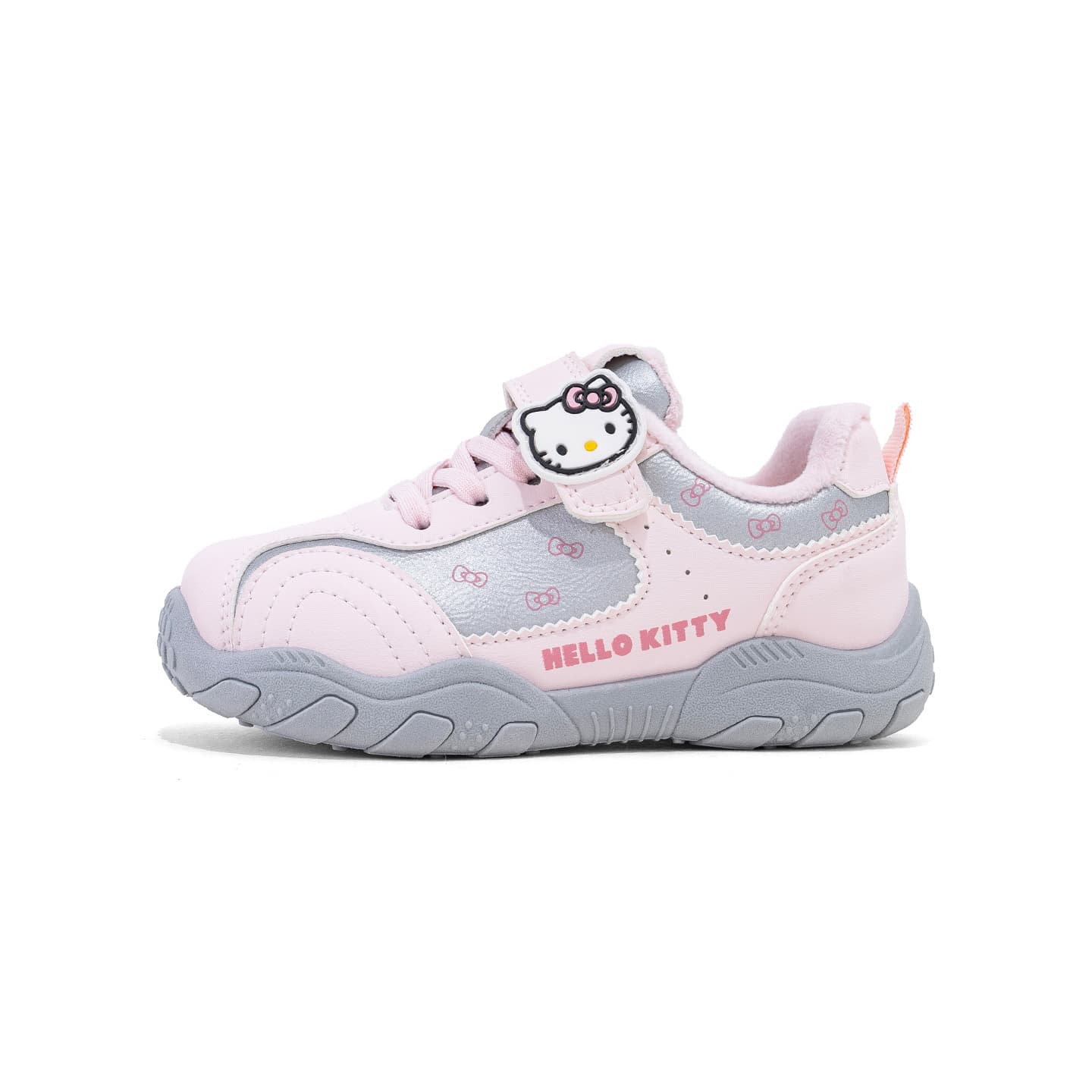 Кроссовки Sanrio Hello Kitty Синтетическая кожа Модный универсальный Корейский стиль Удобный с флисовой подкладкой - изображение 1