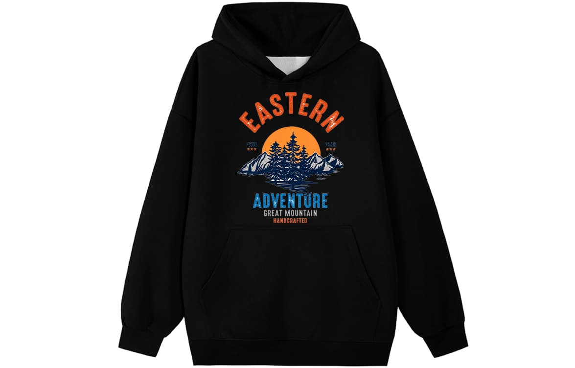 Худи EASTERN CAMEL Черный Унисекс Толстовки - изображение 1