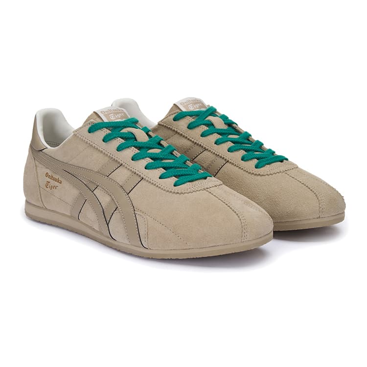 Кроссовки Onitsuka Tiger RUNSPARK Дышащий Low Топ Повседневная обувь Унисекс Песок - изображение 3