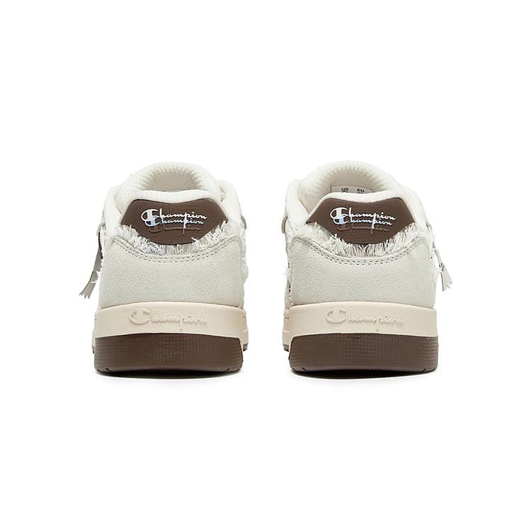 Кроссовки Champion Skate Shoes Low-Top Молочно-белый Какао-коричневый Унисекс - изображение 4
