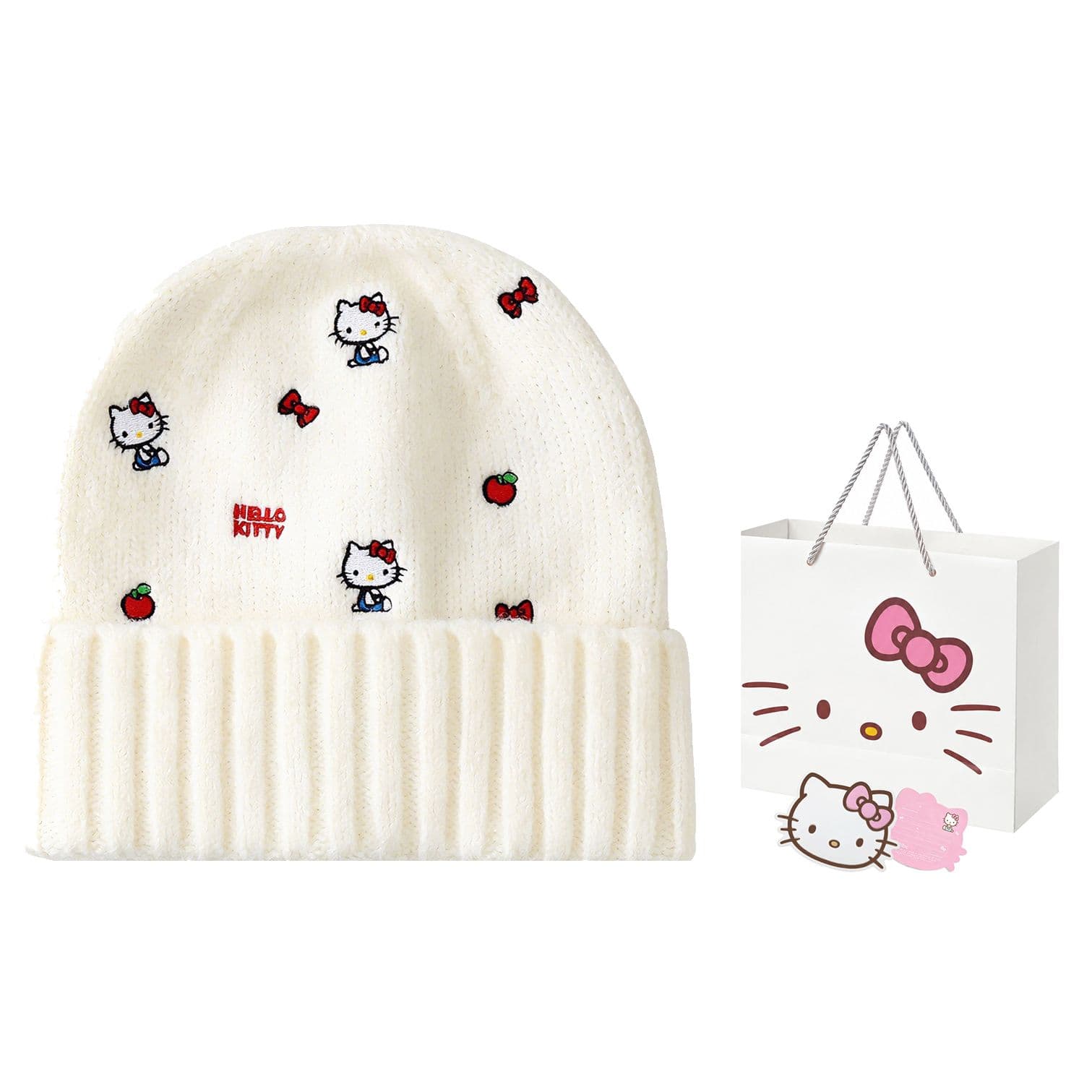 Шапка Sanrio Женские шапки из овечьей шерсти шерсти Beanies - изображение 1