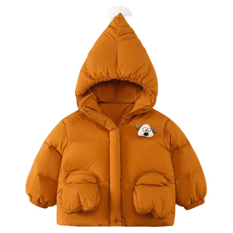 SHIBU D9608-Девочки Кукла Пуховая куртка Желтый Kids Утеплённые куртки - изображение 1