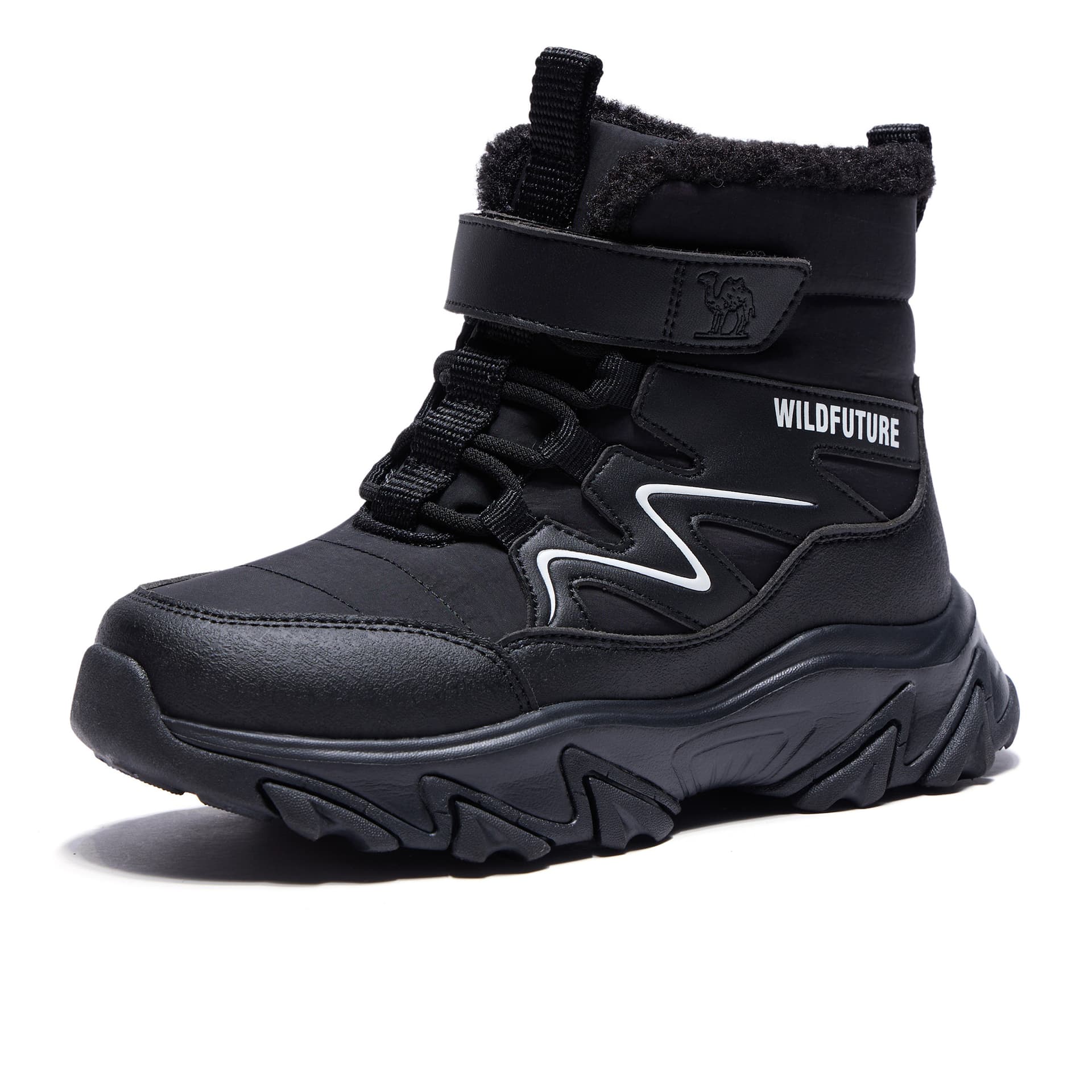 Верблюжий цвет Детские утепленные и зимние ботинки Kids - изображение 3
