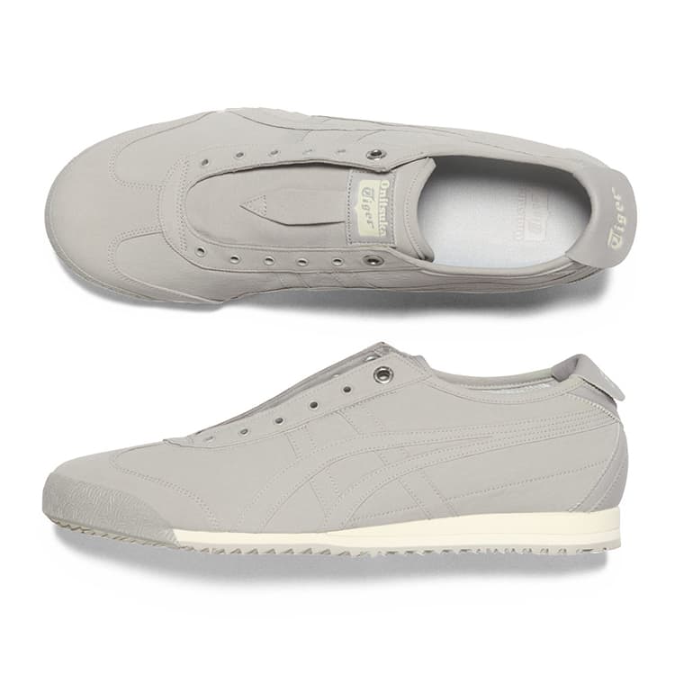 Кроссовки Onitsuka Tiger MEXICO 66 Slip-On Low-Top Повседневная Обувь Унисекс Серый - изображение 6