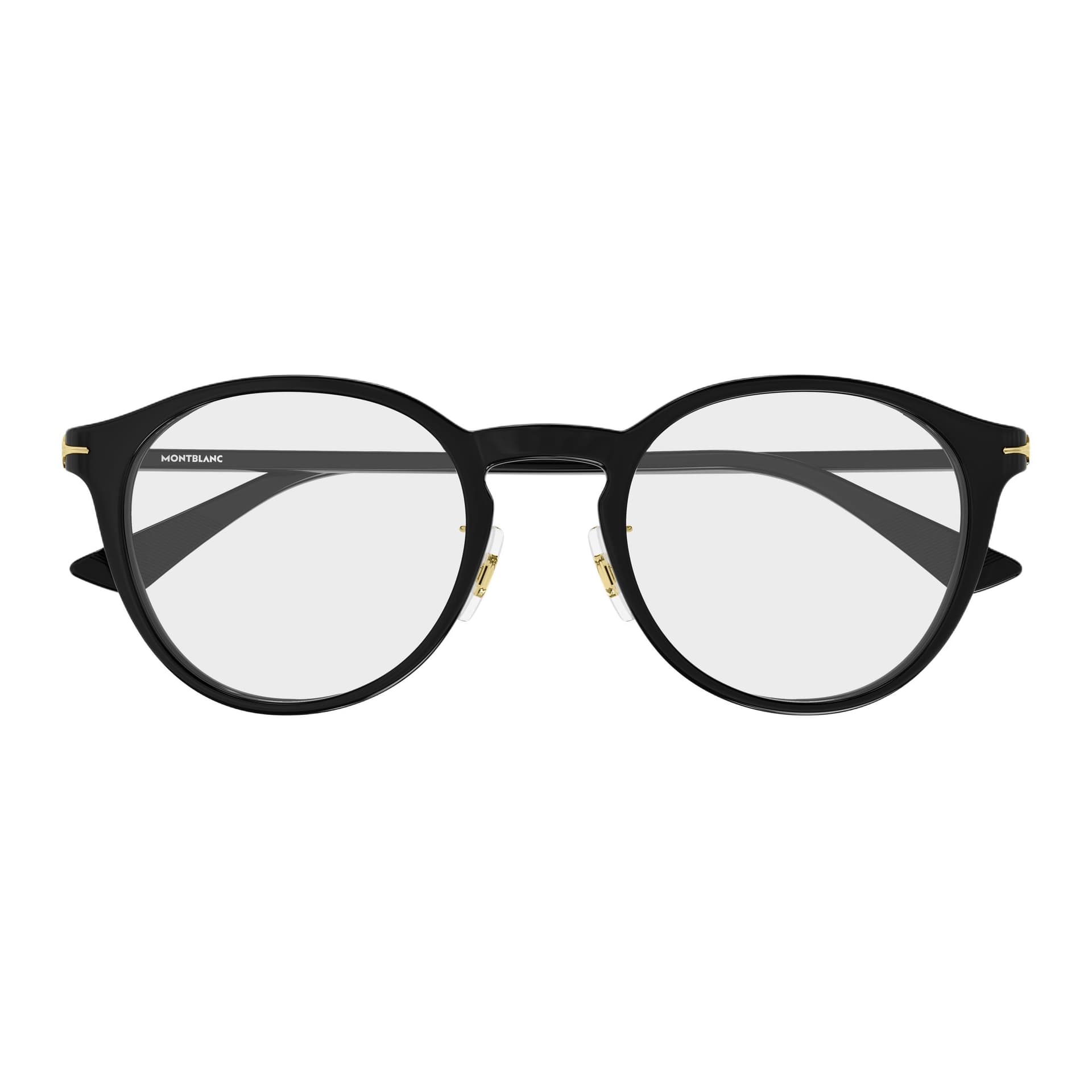 Оправа MONTBLANC Круглый Очки с диоптриями Мужской Черный - изображение 2