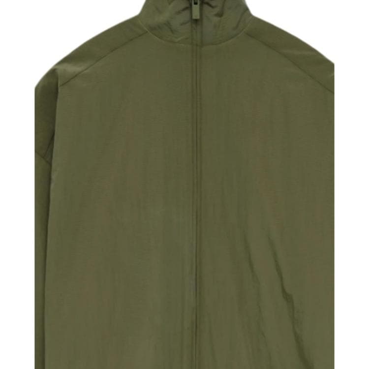 Ветровка Fear Of God Essentials Fall24 BACK to SCHOOL Вечнозеленый Военный стиль Мужской Тренч - изображение 5
