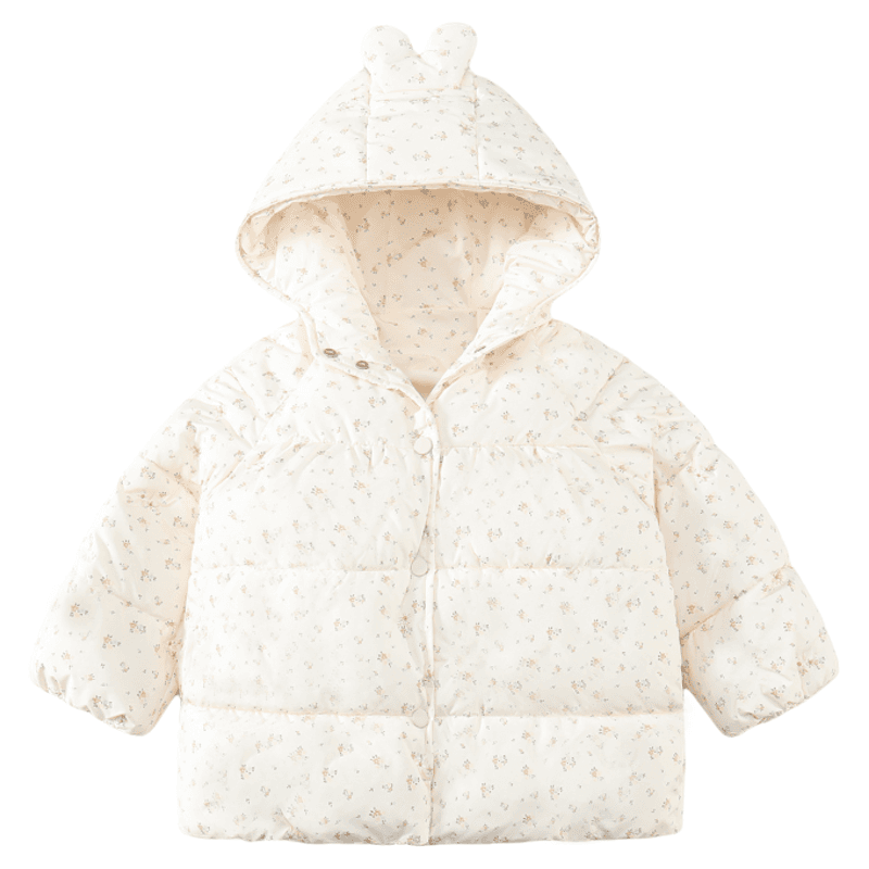 SHIBU D9665-Девочки Пуховая куртка Цветочный Пуховая куртка Kids Утеплённые куртки - изображение 1
