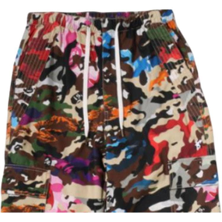 A BATHING APE Смешанный Камуфляж Женские Карго Брюки - изображение 10