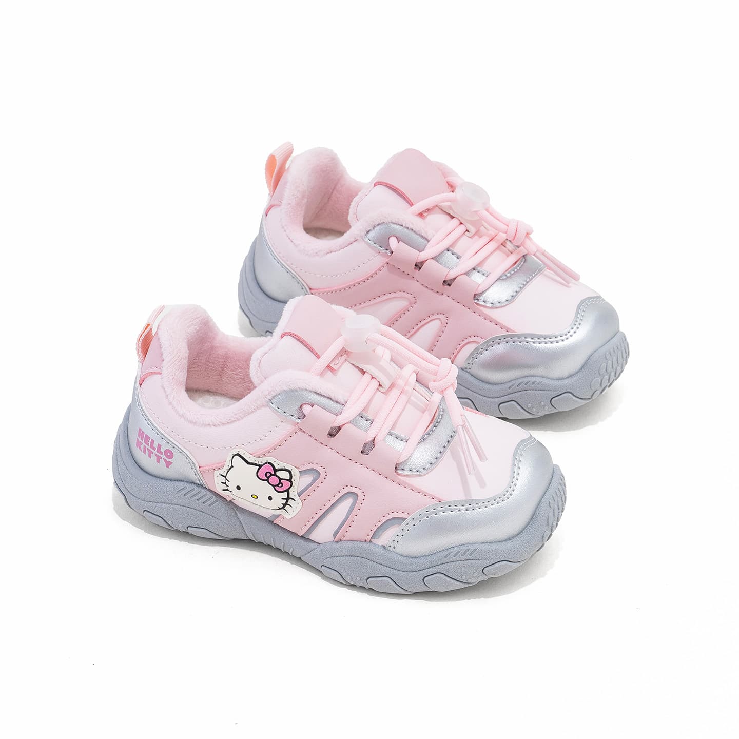 Кроссовки Sanrio Синтетическая кожа Fashion Versatile кожа верх с флисовой подкладкой милая мультяшная - изображение 2