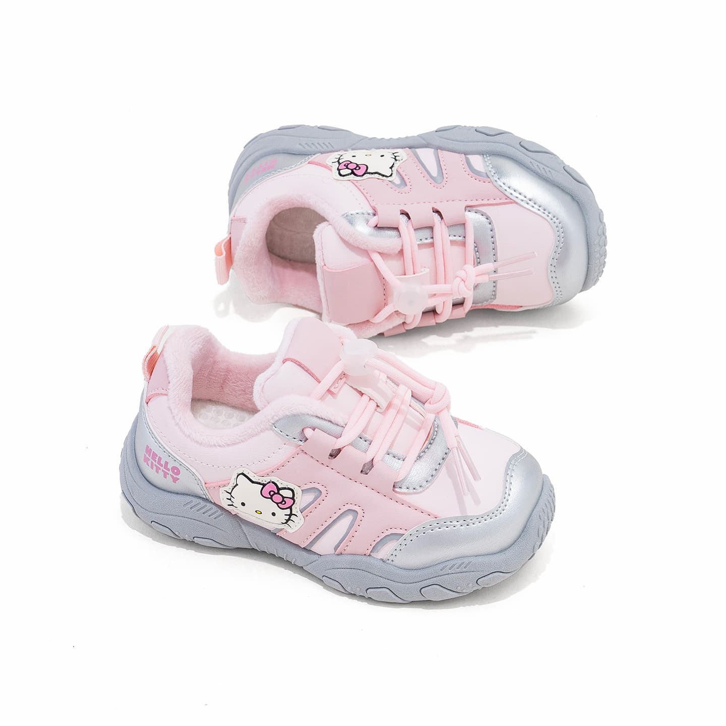 Кроссовки Sanrio Синтетическая кожа Fashion Versatile кожа верх с флисовой подкладкой милая мультяшная - изображение 3