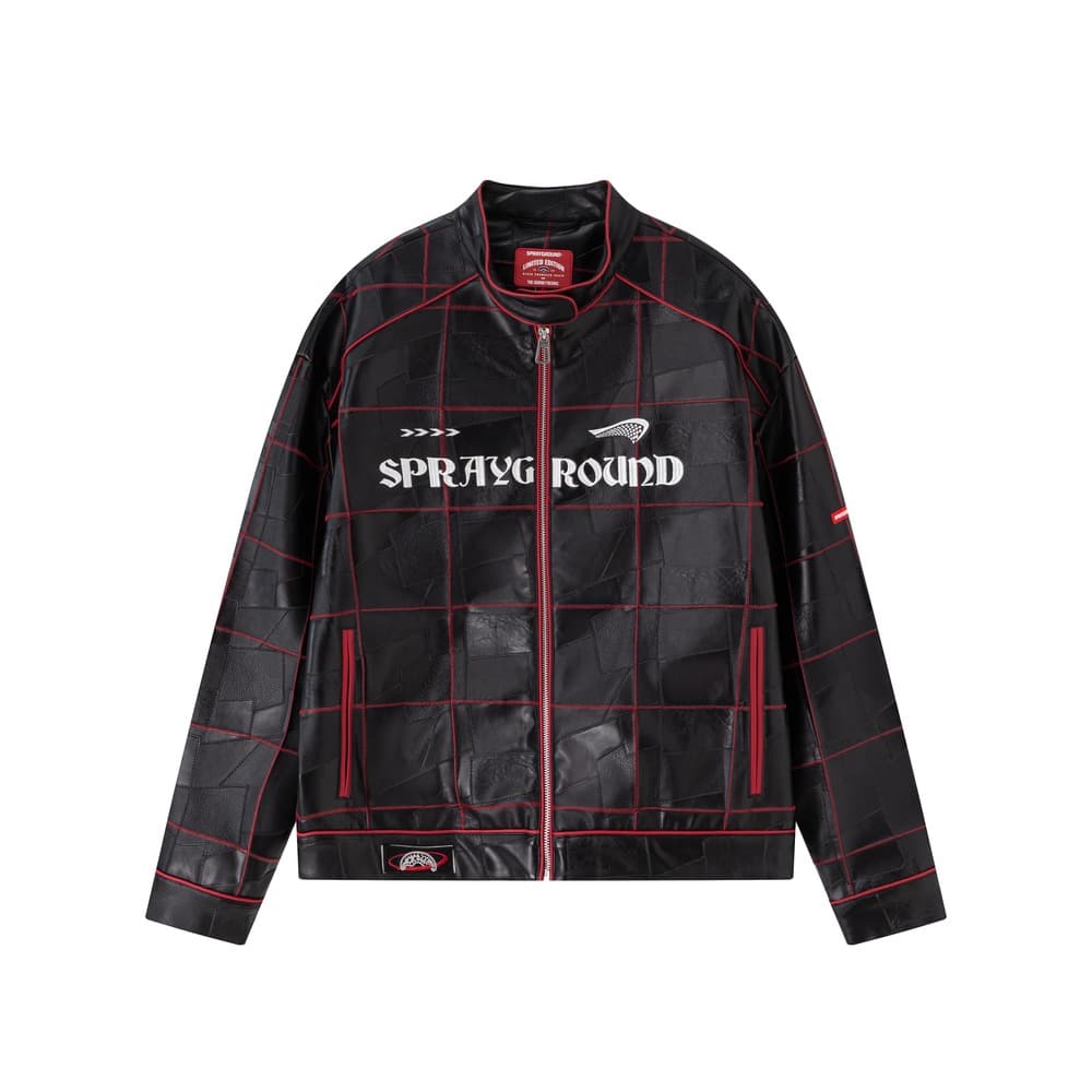 Кожаная куртки SPRAYGROUND Кожа Куртка Унисекс - изображение 1