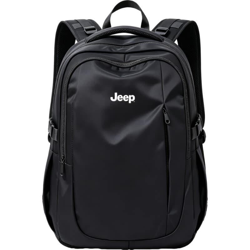 Рюкзак Jeep Ткань из нейлона Рюкзаки Обычный (стандартный) Мужской Черный - изображение 1