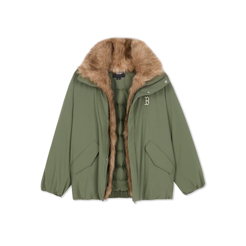 Пуховик MLB Boston Red Sox Basic Collection FW26 Пуховик Женские - изображение 2