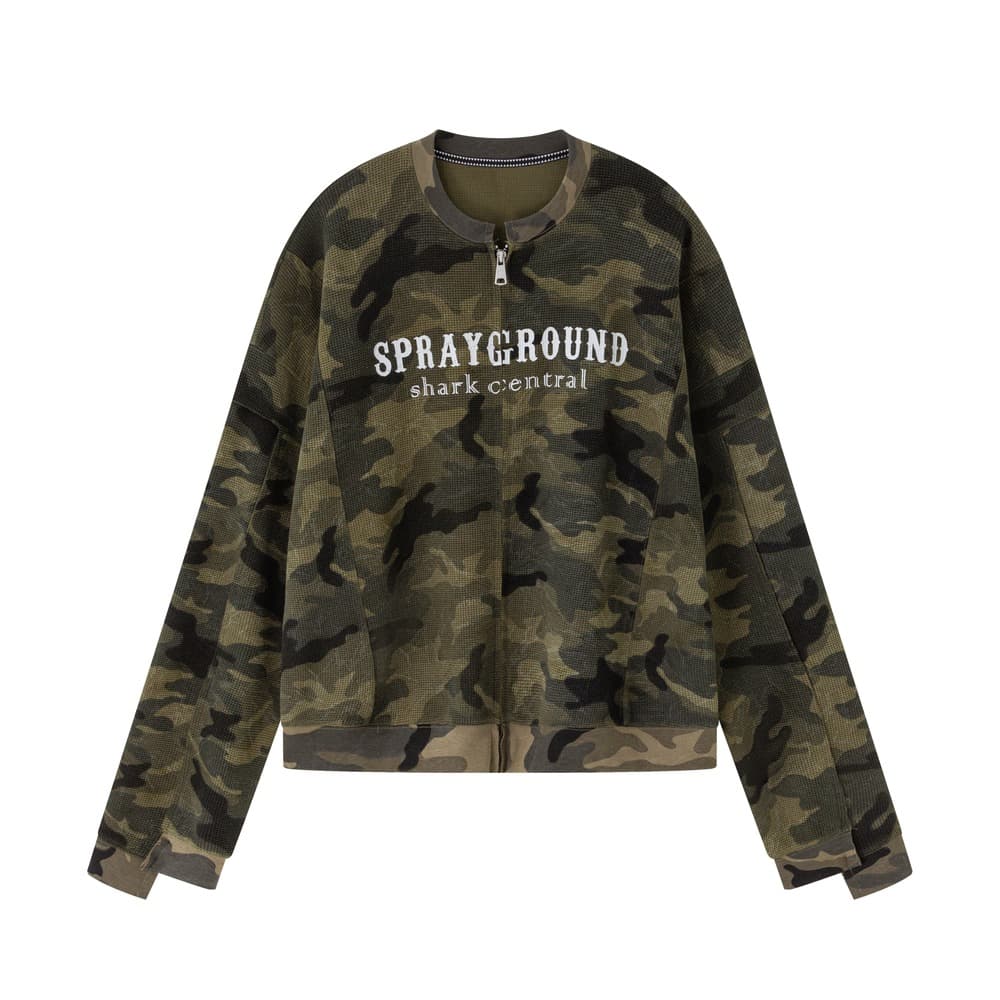 Футболка SPRAYGROUND Армейский зеленый Мужской Футболки - изображение 1