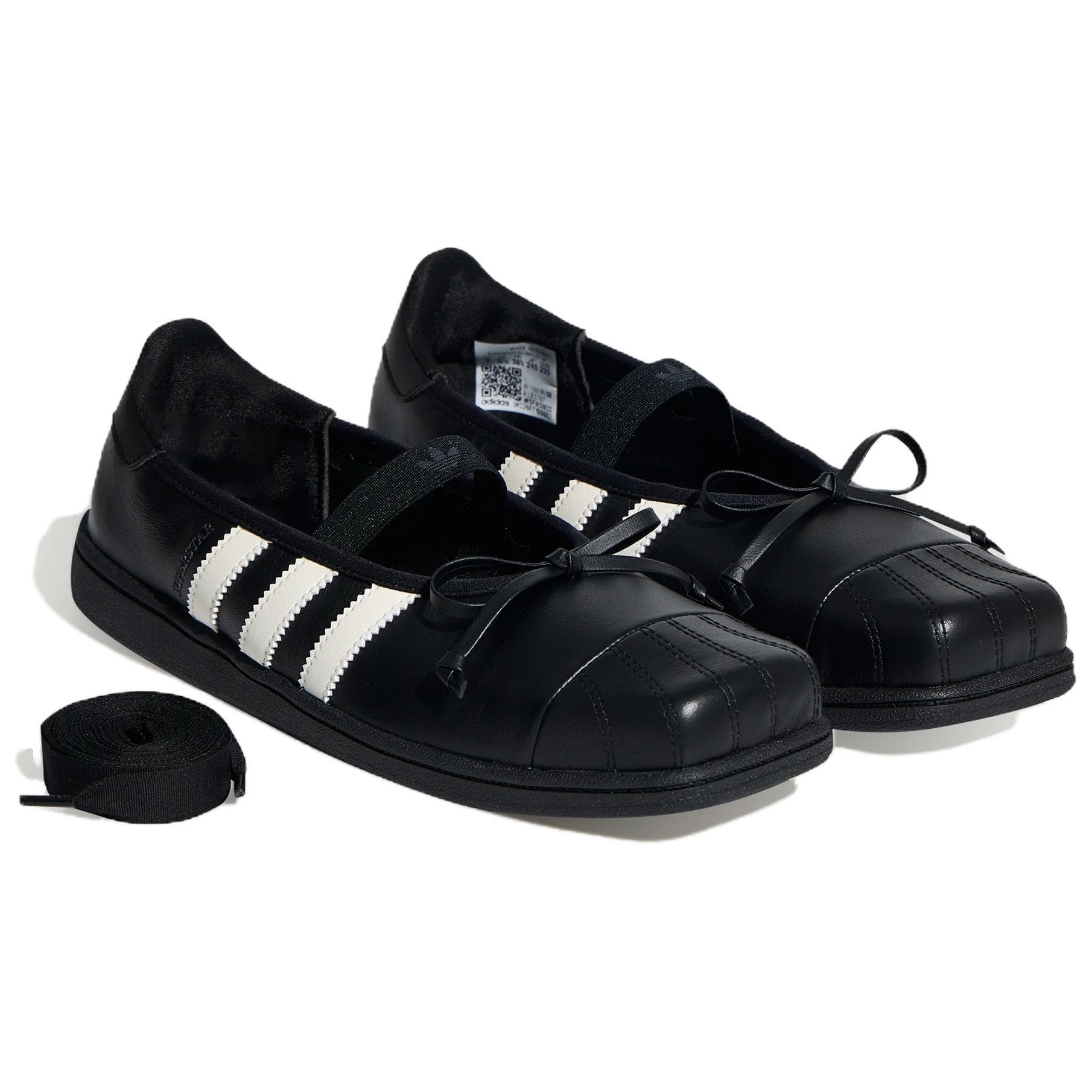 Adidas Originals SUPERSTAR Туфли Мэри Джейн Low Топ Основной черный Экрю Женские - изображение 7